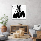 Ink Blot II by PI Studio on GIANT ART - white abstract