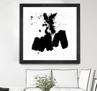 Ink Blot II by PI Studio on GIANT ART - white abstract