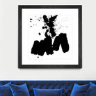 Ink Blot II by PI Studio on GIANT ART - white abstract
