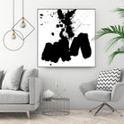 Ink Blot II by PI Studio on GIANT ART - white abstract
