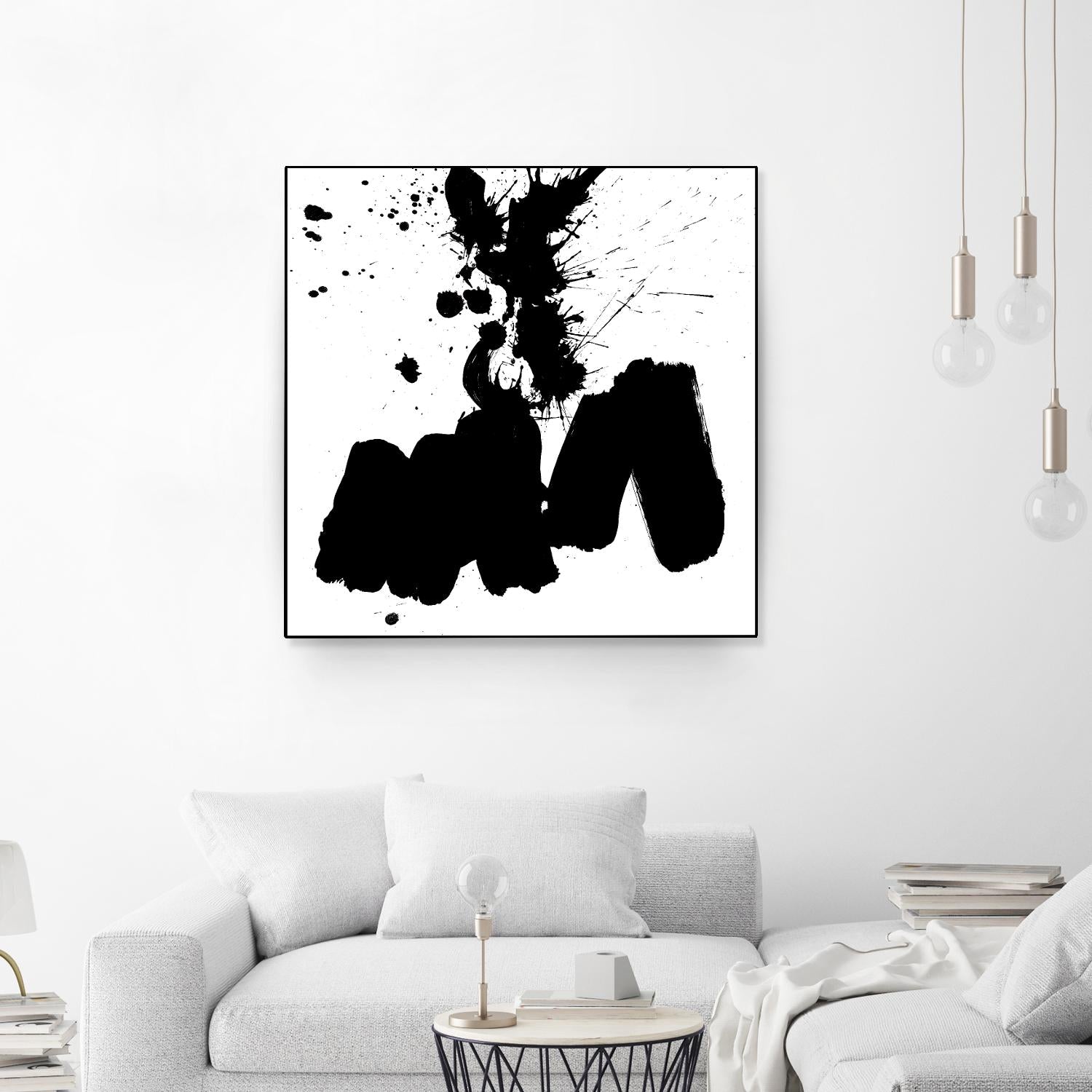 Ink Blot II by PI Studio on GIANT ART - white abstract