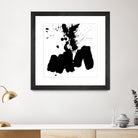 Ink Blot II by PI Studio on GIANT ART - white abstract