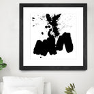 Ink Blot II by PI Studio on GIANT ART - white abstract