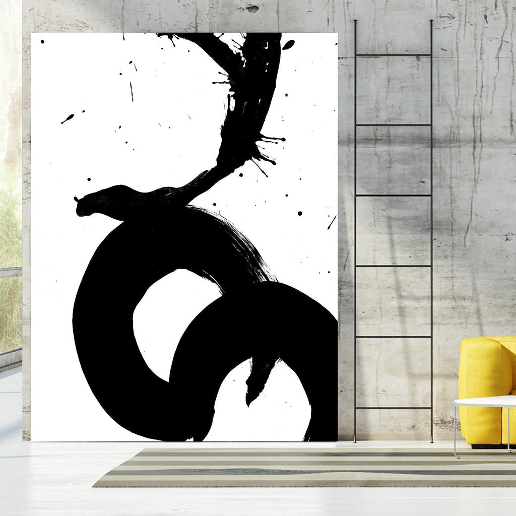 Ink Blot V by PI Galerie on GIANT ART - white abstract