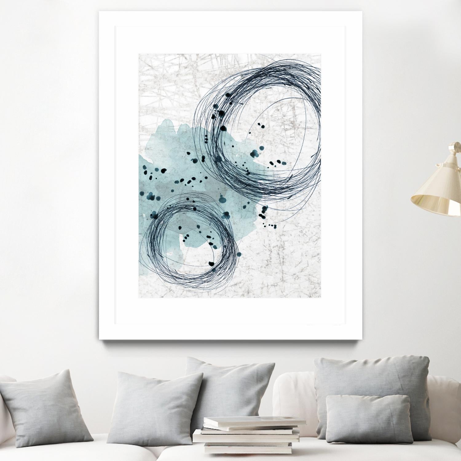 Close by PI Studio on GIANT ART - white abstract