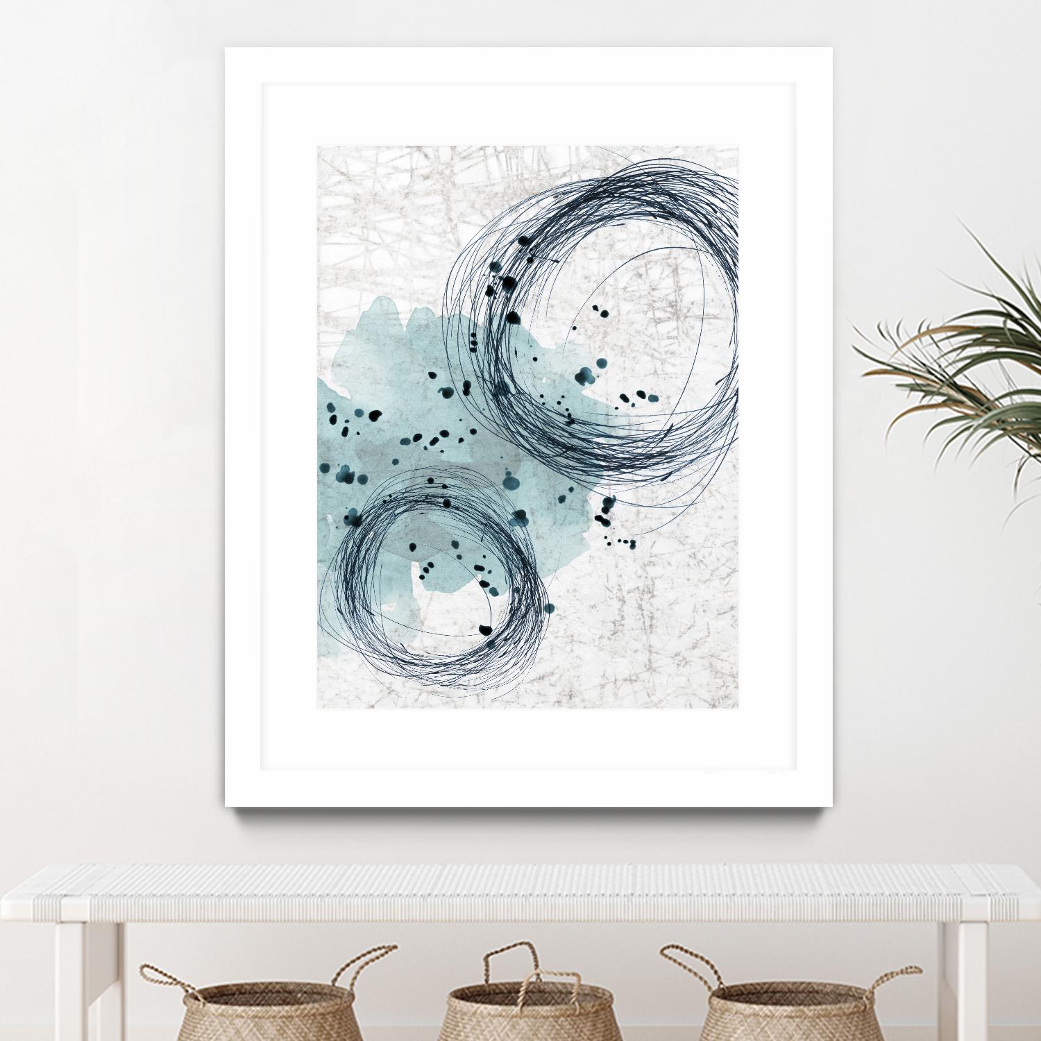 Close by PI Studio on GIANT ART - white abstract