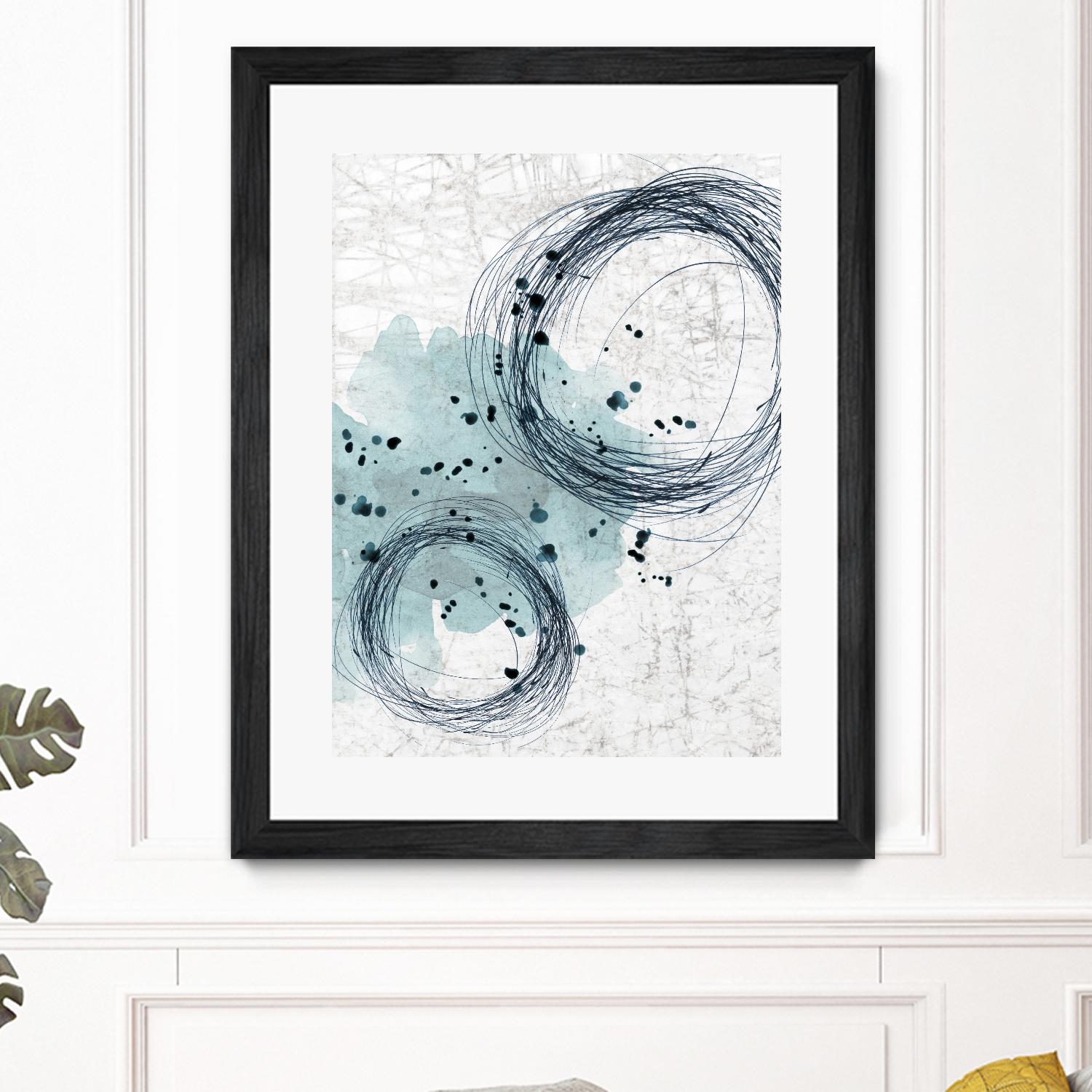 Close by PI Studio on GIANT ART - white abstract