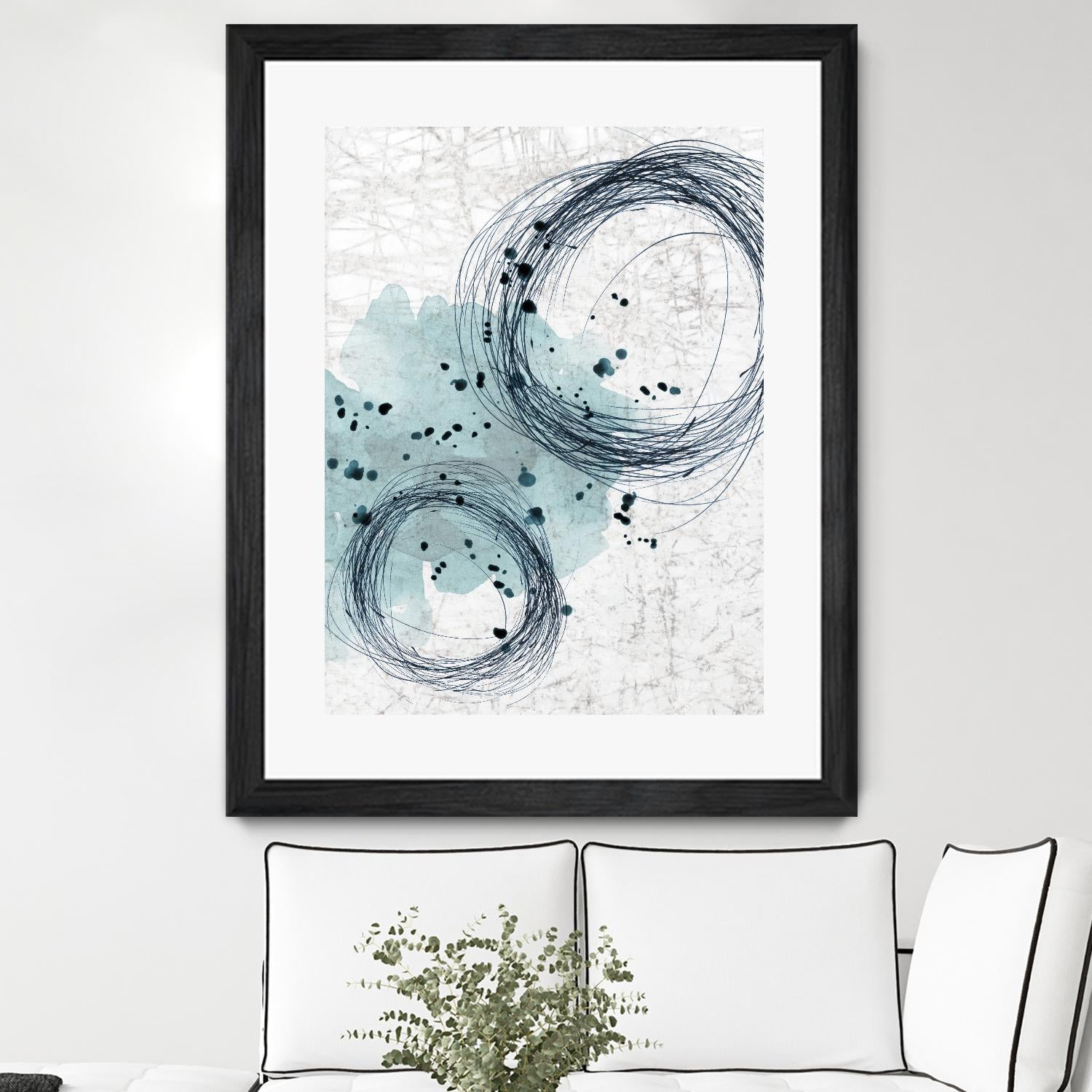 Close by PI Studio on GIANT ART - white abstract