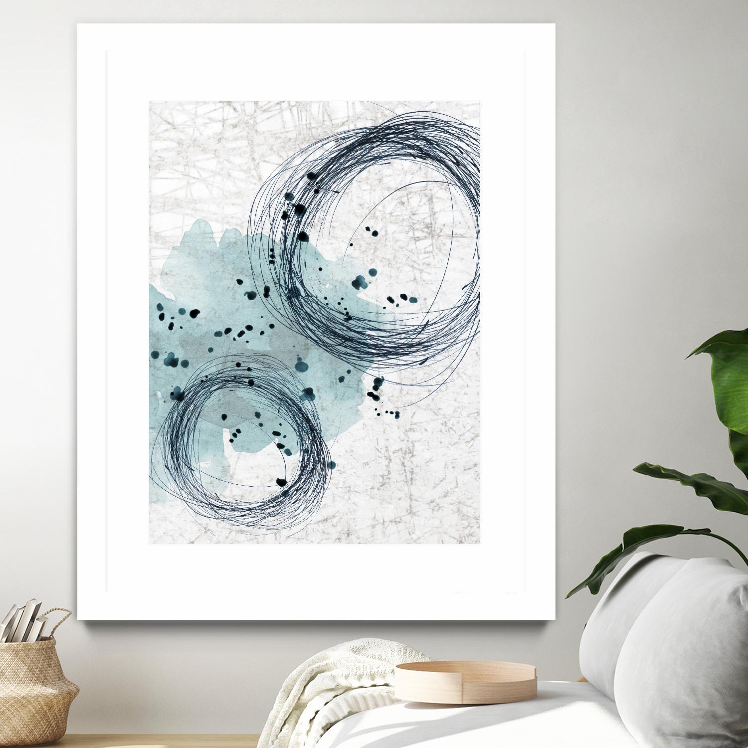 Close by PI Studio on GIANT ART - white abstract