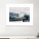 Crush by PI Studio on GIANT ART - cyan abstract