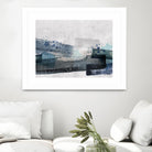 Crush by PI Studio on GIANT ART - cyan abstract