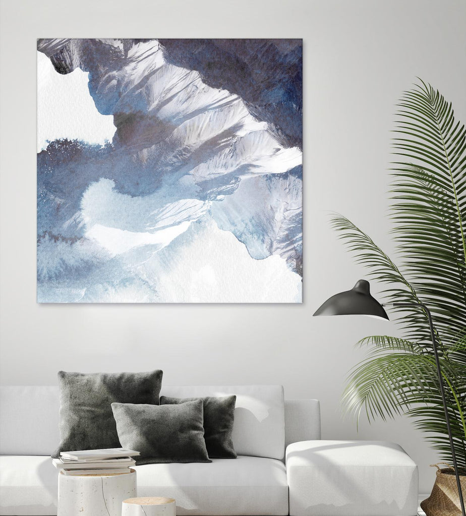 Blue Canyon by PI Studio on GIANT ART - white abstract