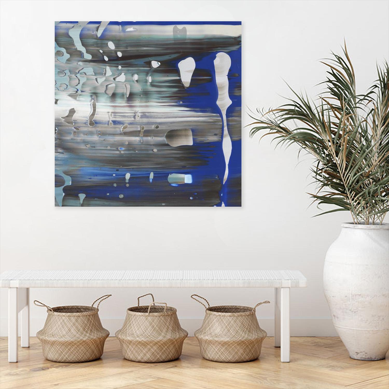 Squeeze II by PI Studio on GIANT ART - grey abstract