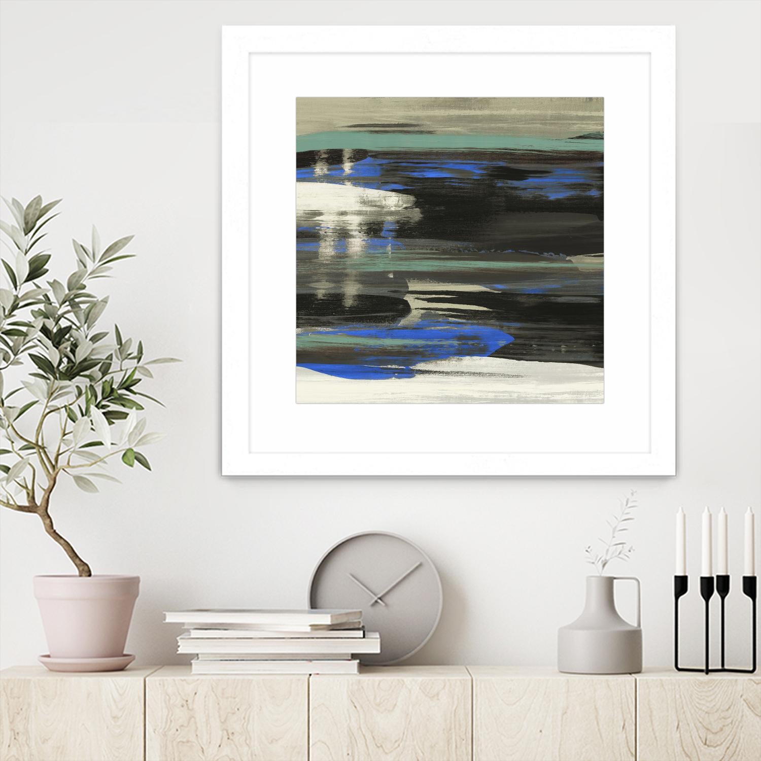 Squeeze IV by PI Studio on GIANT ART - black abstract