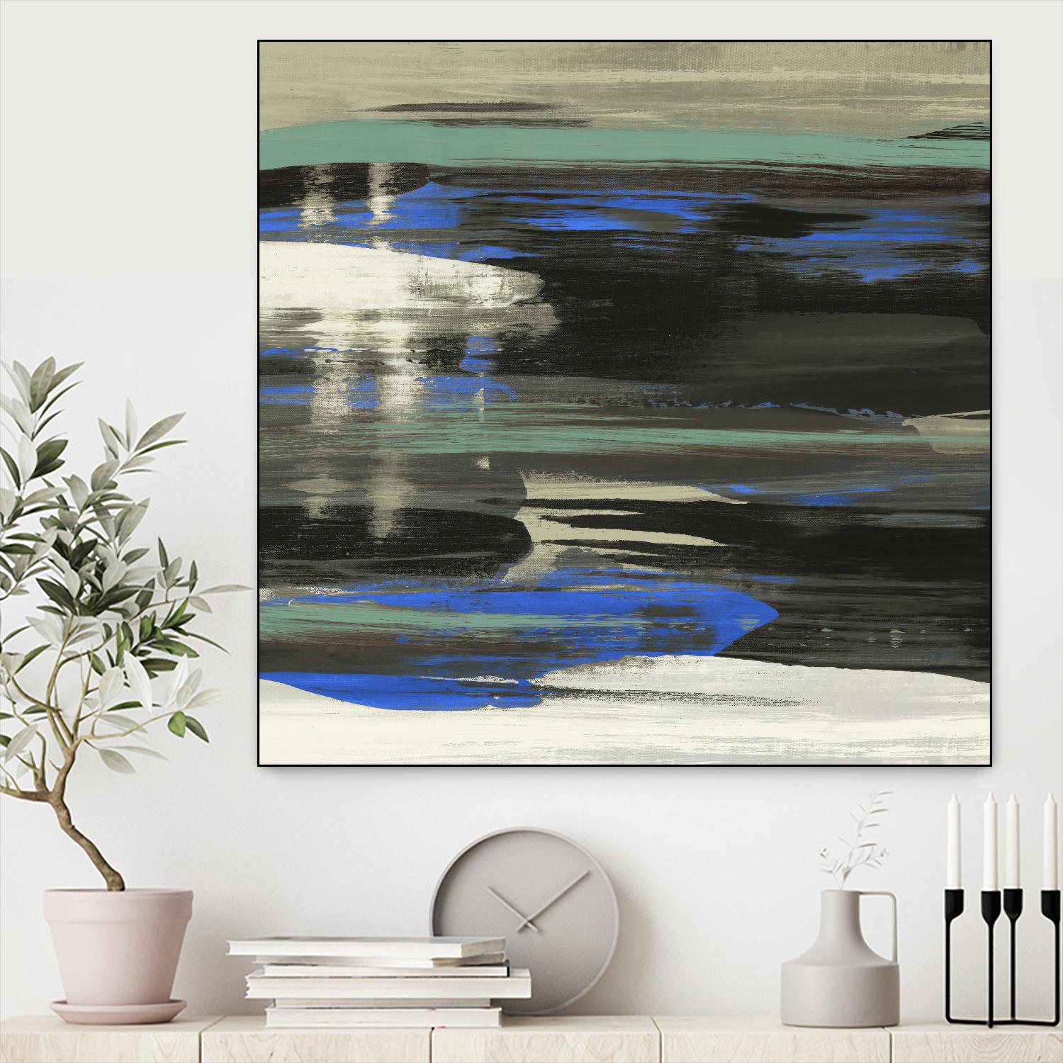 Squeeze IV by PI Studio on GIANT ART - black abstract