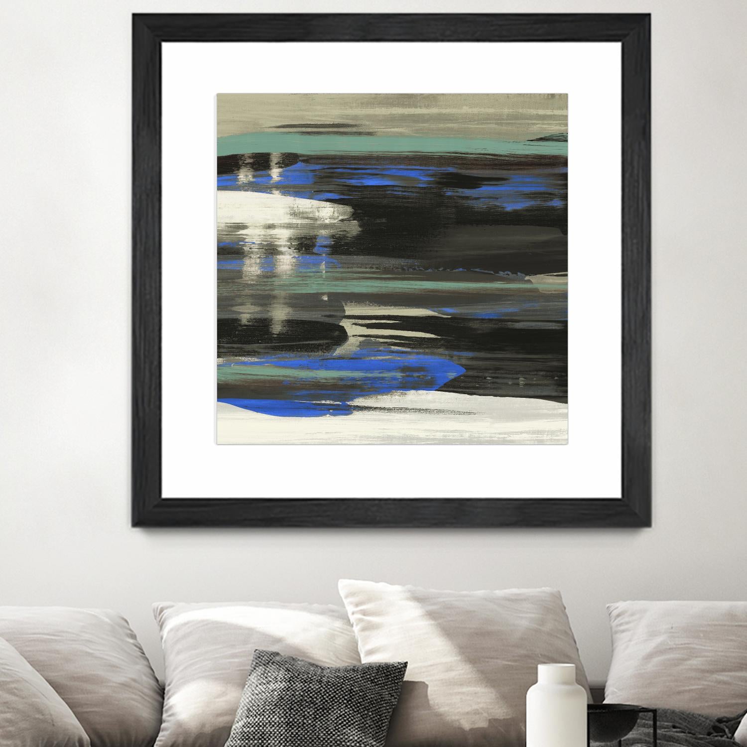 Squeeze IV by PI Studio on GIANT ART - black abstract