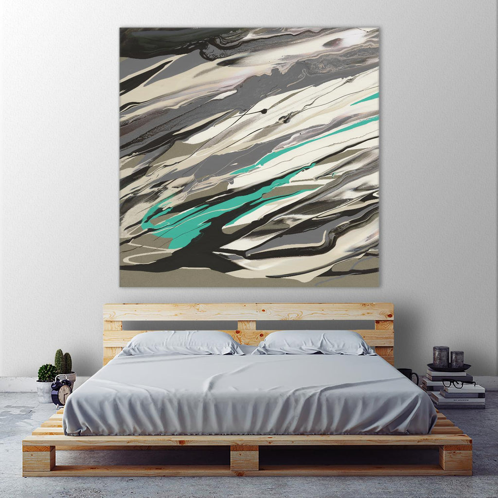 Marble Dust I by PI Studio on GIANT ART - grey abstract