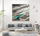 Marble Dust I by PI Studio on GIANT ART - grey abstract