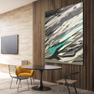 Marble Dust I by PI Studio on GIANT ART - grey abstract