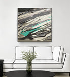 Marble Dust I by PI Studio on GIANT ART - grey abstract