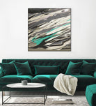 Marble Dust I by PI Studio on GIANT ART - grey abstract