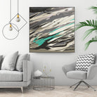 Marble Dust I by PI Studio on GIANT ART - grey abstract