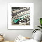 Marble Dust I by PI Studio on GIANT ART - grey abstract