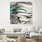 Marble Dust II by PI Studio on GIANT ART - grey abstract