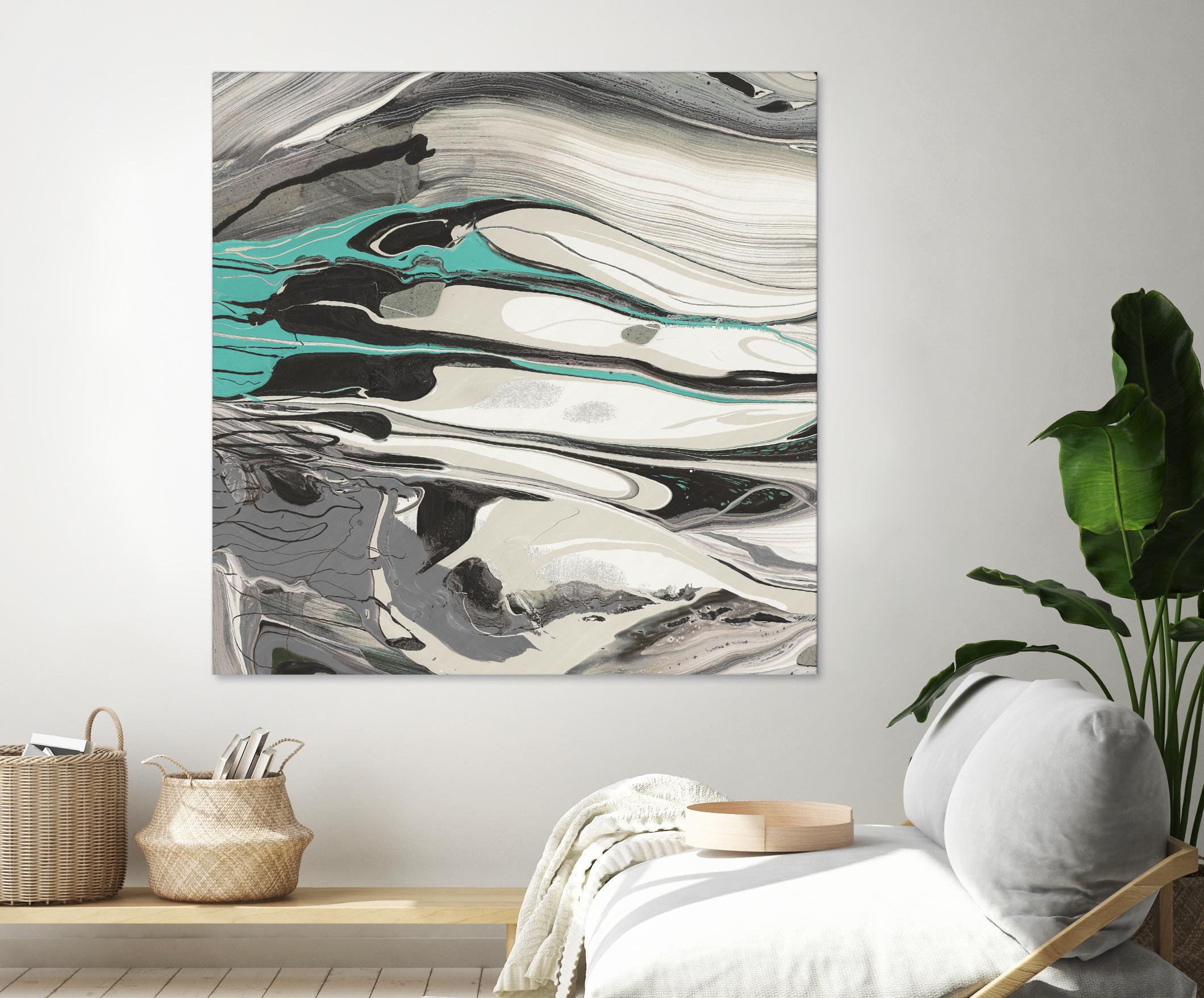 Marble Dust II by PI Studio on GIANT ART - grey abstract