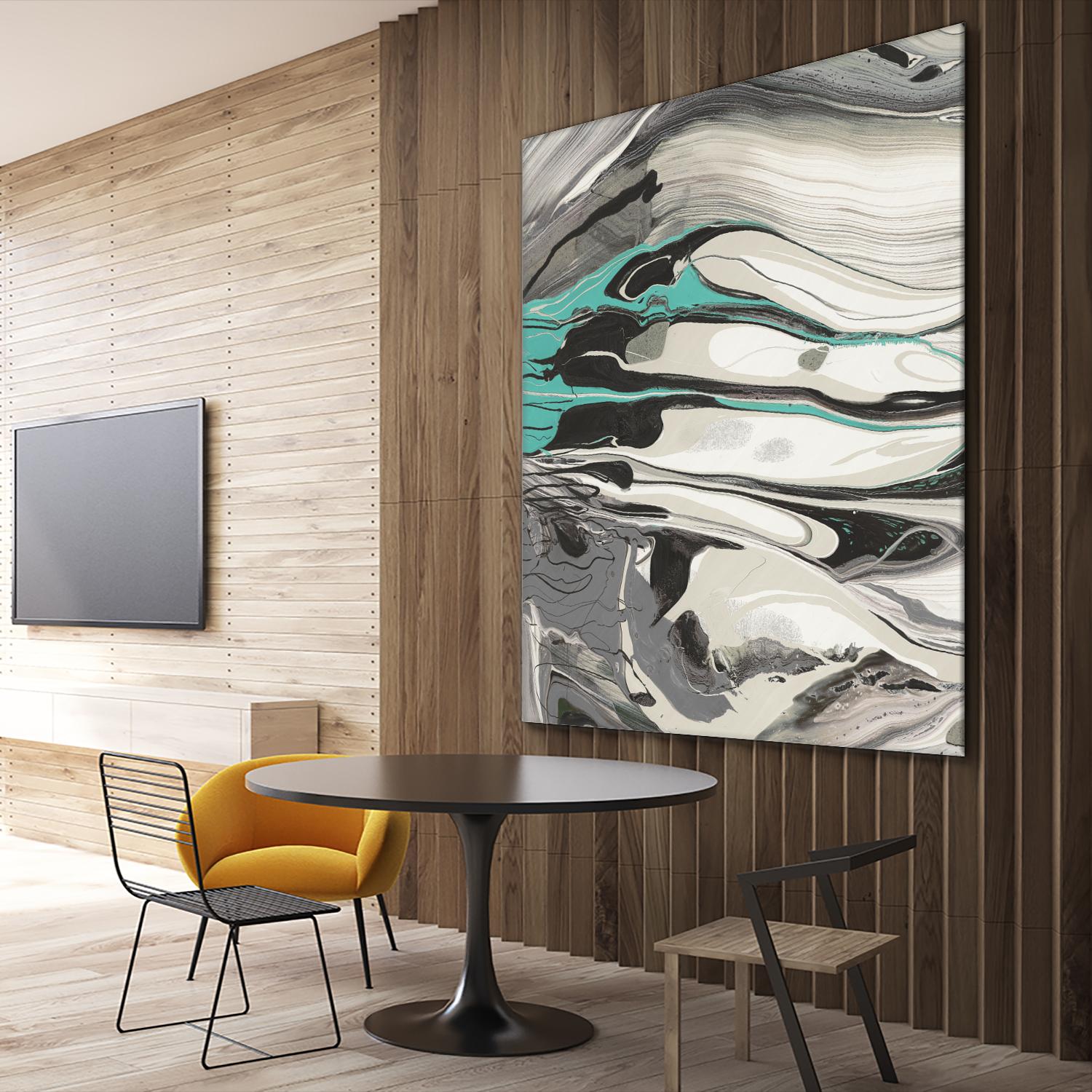 Marble Dust II by PI Studio on GIANT ART - grey abstract