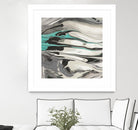 Marble Dust II by PI Studio on GIANT ART - grey abstract