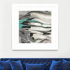 Marble Dust II by PI Studio on GIANT ART - grey abstract