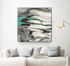 Marble Dust II by PI Studio on GIANT ART - grey abstract