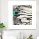 Marble Dust II by PI Studio on GIANT ART - grey abstract