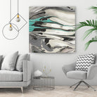 Marble Dust II by PI Studio on GIANT ART - grey abstract