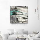 Marble Dust II by PI Studio on GIANT ART - grey abstract