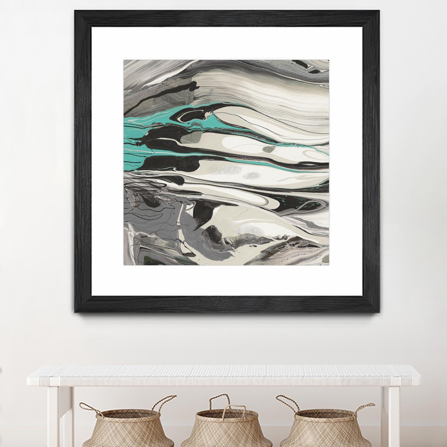 Marble Dust II by PI Studio on GIANT ART - grey abstract