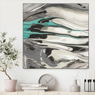 Marble Dust II by PI Studio on GIANT ART - grey abstract