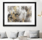 Gold Ikat by PI Studio on GIANT ART - gold abstract