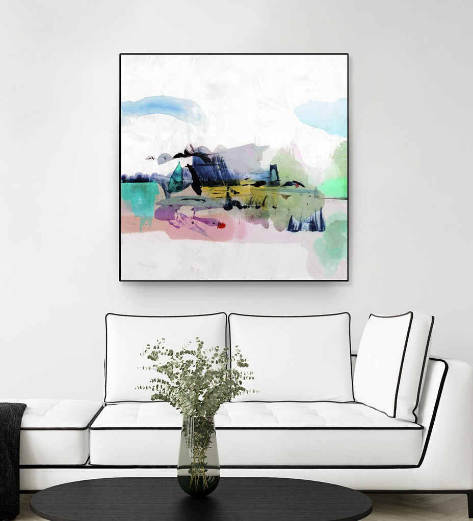 Palette Landscape I de PI Studio sur GIANT ART - abstrait blanc