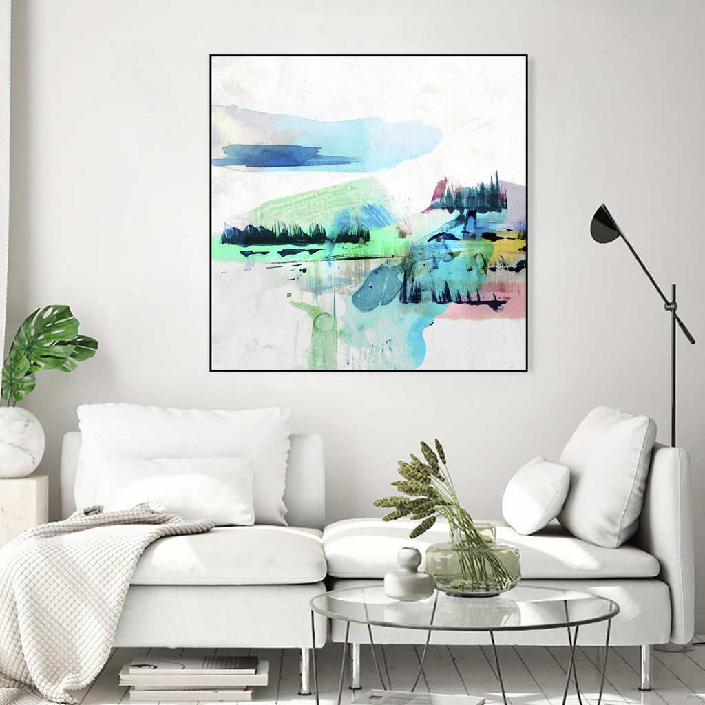 Palette Landscape II by PI Studio on GIANT ART - white abstract
