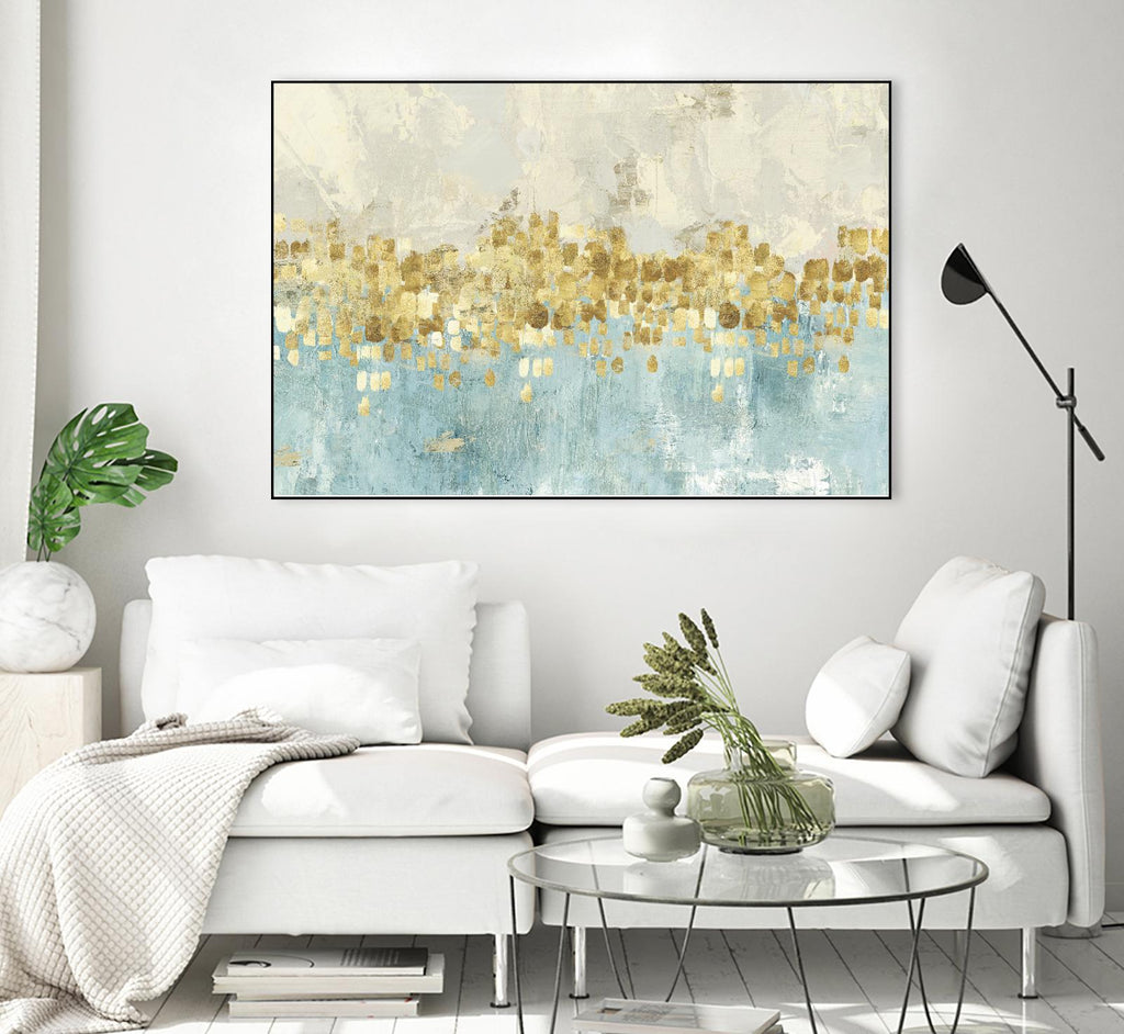 Dancing Stars by PI Studio on GIANT ART - white abstract