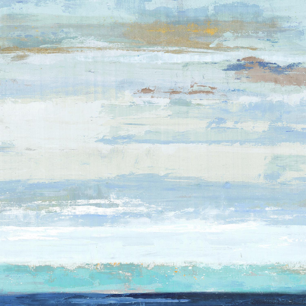 Sea Shore I par PI Studio sur GIANT ART - abstrait bleu