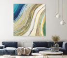 Agate I by PI Studio on GIANT ART - blue abstract