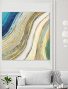 Agate I by PI Studio on GIANT ART - blue abstract