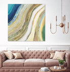 Agate I by PI Studio on GIANT ART - blue abstract