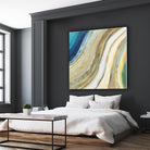 Agate I by PI Studio on GIANT ART - blue abstract