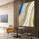 Agate I by PI Studio on GIANT ART - blue abstract