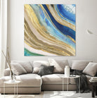Agate II by PI Studio on GIANT ART - blue abstract