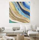 Agate II by PI Studio on GIANT ART - blue abstract